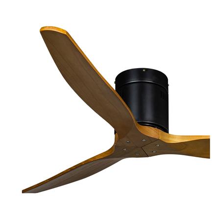 พัดลมไม่มีโคมไฟ CARINI MOONSTAR-28-1 52 นิ้ว สีดำ/ลายไม้_1