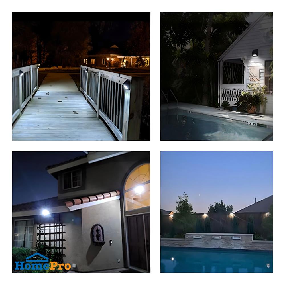 ไฟผนังภายนอก SOLAR PHILIPS BWS010 LED1/765 G2 10 วัตต์ DAYLIGHT สีเทา