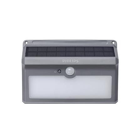 ไฟผนังภายนอก SOLAR PHILIPS BWS010 LED1/765 G2 10 วัตต์ DAYLIGHT สีเทา_1