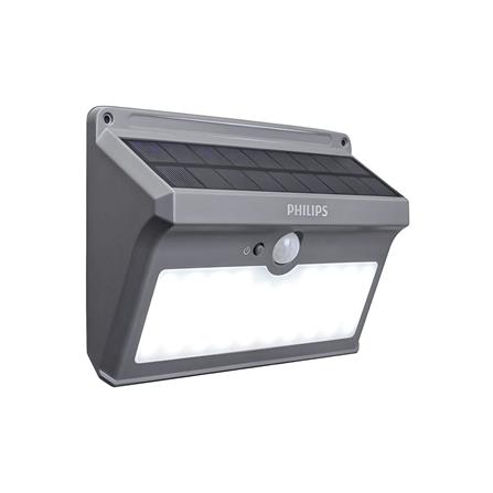 ไฟผนังภายนอก SOLAR PHILIPS BWS010 LED1/765 G2 10 วัตต์ DAYLIGHT สีเทา_2