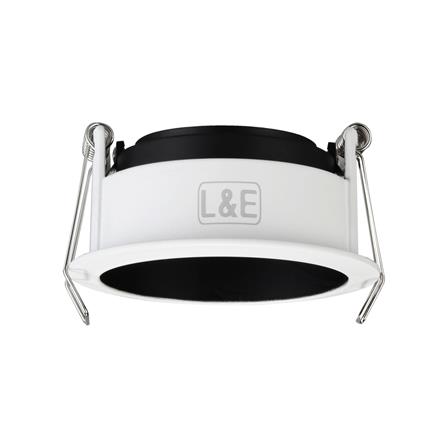 ดาวน์ไลท์ L&E HG 24-04603 3.3 นิ้ว สีขาว/ดำ กลม_0