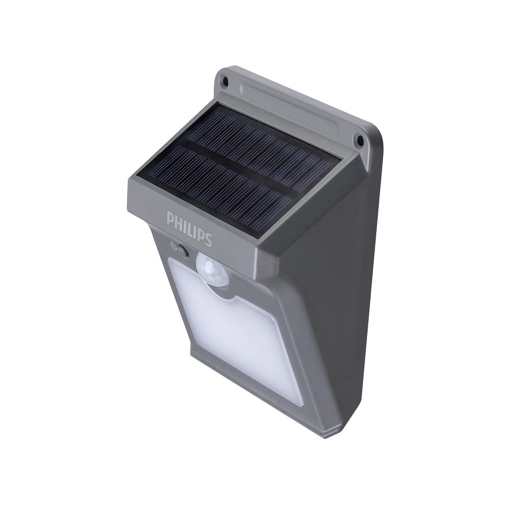 ไฟผนังภายนอก SOLAR PHILIPS BWS010 LED05/765 G2 5 วัตต์ DAYLIGHT สีเทา