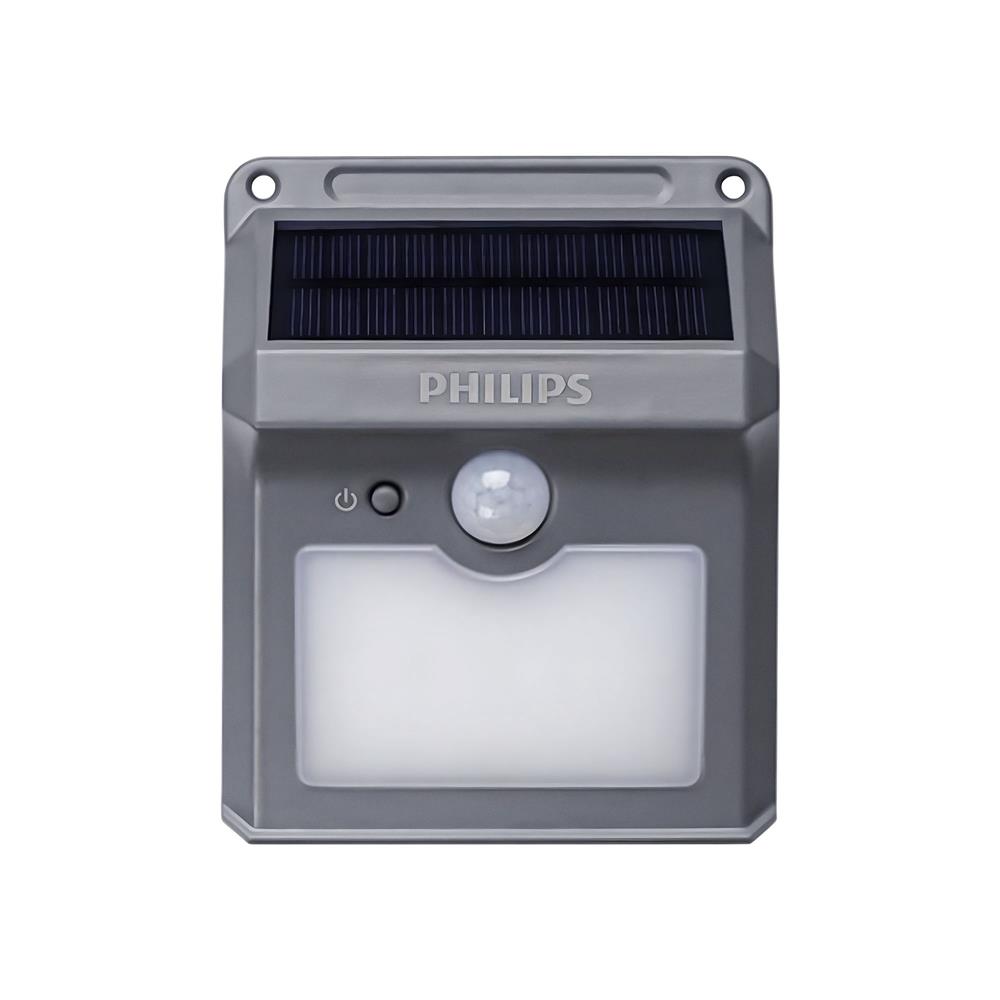 ไฟผนังภายนอก SOLAR PHILIPS BWS010 LED05/765 G2 5 วัตต์ DAYLIGHT สีเทา