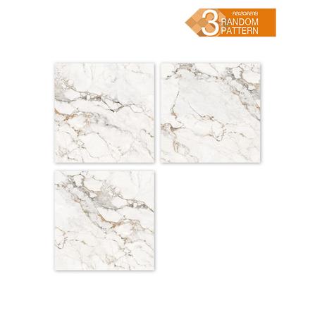 กระเบื้องพื้นพอร์ซเลน 60x60 ซม. TARA ลาเดลล์ ไวท์ A 1.44 ตร.ม._1