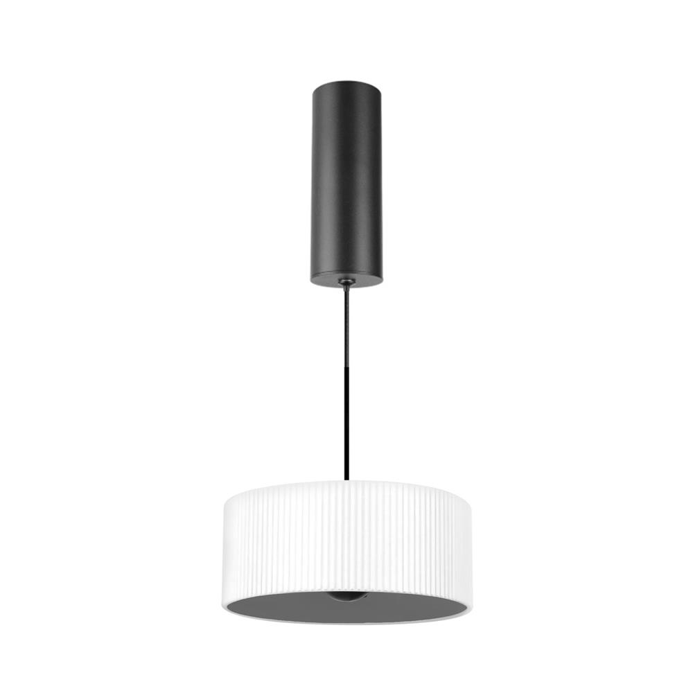 ไฟช่อ LED L&E 01-A0255 10 วัตต์ WARM WHITE สีขาว/ดำ 1 หัว