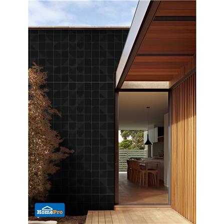 กระเบื้องผนังพอร์ซเลน 4x4 นิ้ว COTTO MT 4SR1 สลิม ฟอร์มา ดำ PM 1 ตร.ม._6