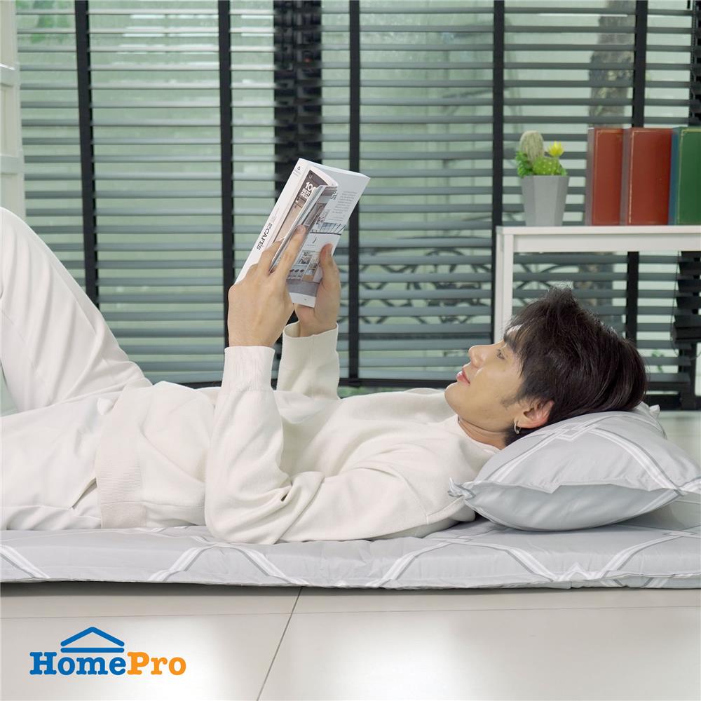 ที่นอนปิกนิก ME LIVING CHAIN 90X180 ซม. สีเทา