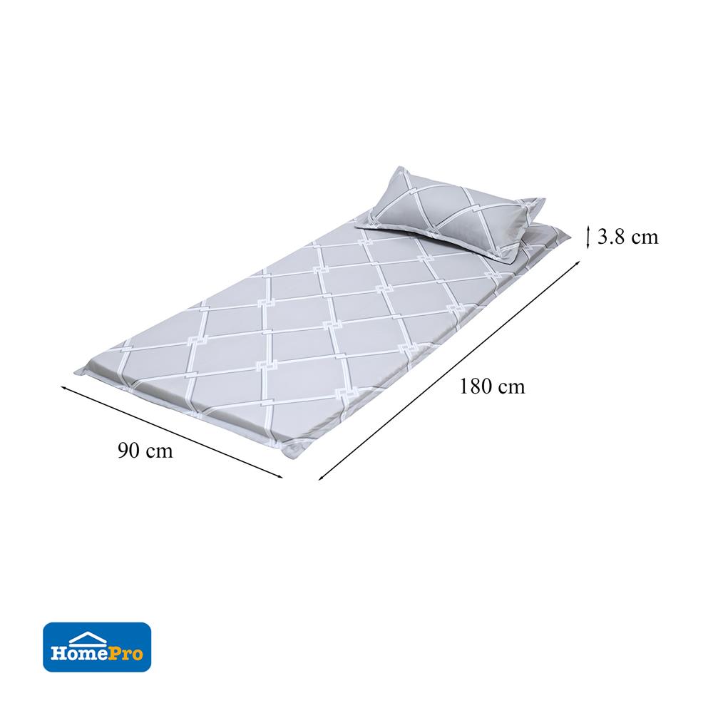 ที่นอนปิกนิก ME LIVING CHAIN 90X180 ซม. สีเทา