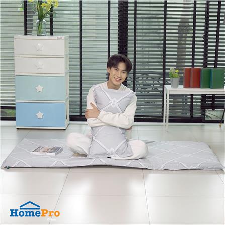 ที่นอนปิกนิก ME LIVING CHAIN 90X180 ซม. สีเทา_3