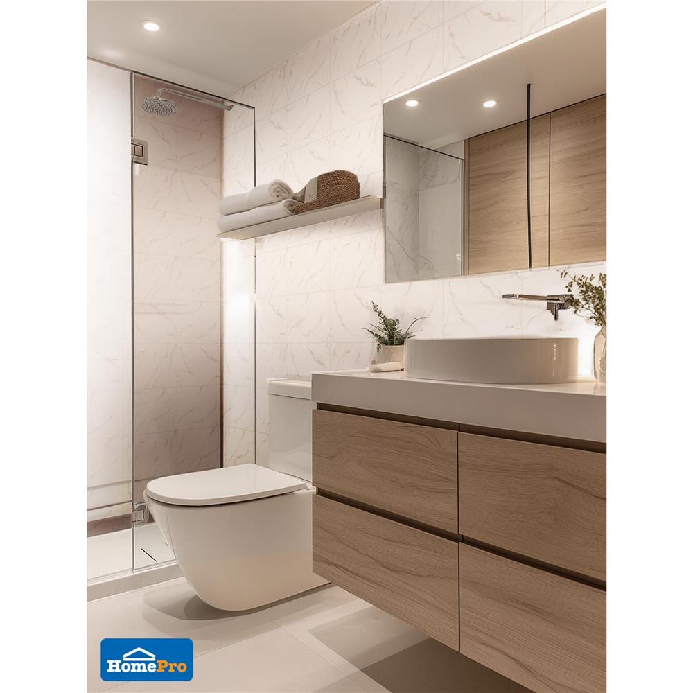 กระเบื้องผนัง 25x40 ซม. TARA โนว่า มาร์เบิล ไวท์ A 1 ตร.ม.