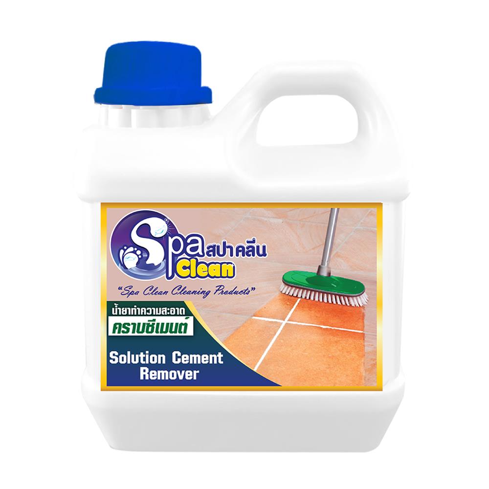 น้ำยาล้างคราบซีเมนต์ SPACLEAN 1000 มล. สีใส