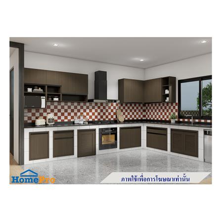 ตู้แขวนคู่ JUPITER SILKY BROWN 80x60 ซม._3