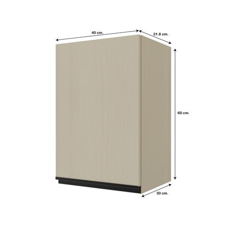 ตู้แขวนเดี่ยว JUPITER SILKY MOON 40x60 ซม._4