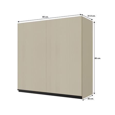 ตู้แขวนคู่ JUPITER SILKY MOON 80x80 ซม._4