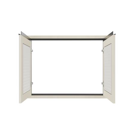 บานซิงค์คู่เกล็ดเต็ม JUPITER SILKY MOON 83x63 ซม._1