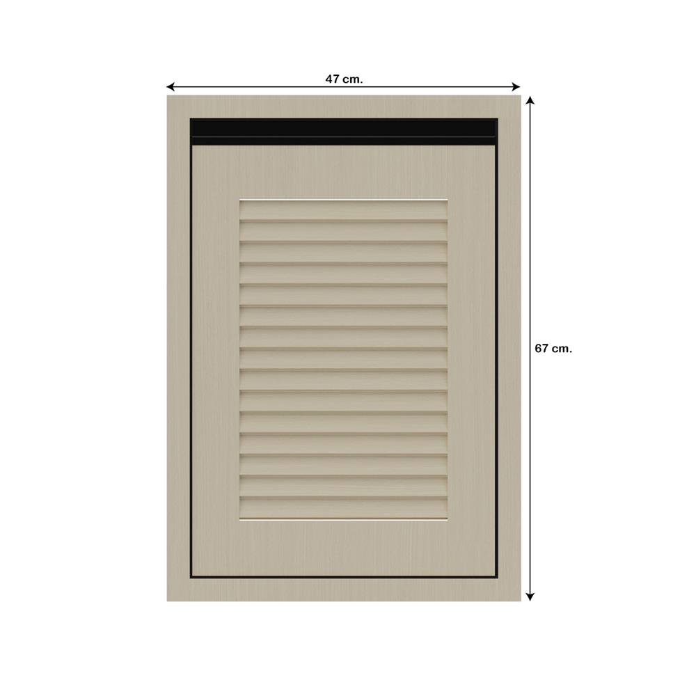 บานซิงค์เดี่ยวเกล็ดเต็ม JUPITER SILKY MOON 47x67 ซม.