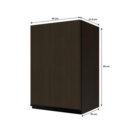 ตู้แขวนเดี่ยว JUPITER SILKY BROWN 40x60 ซม._4