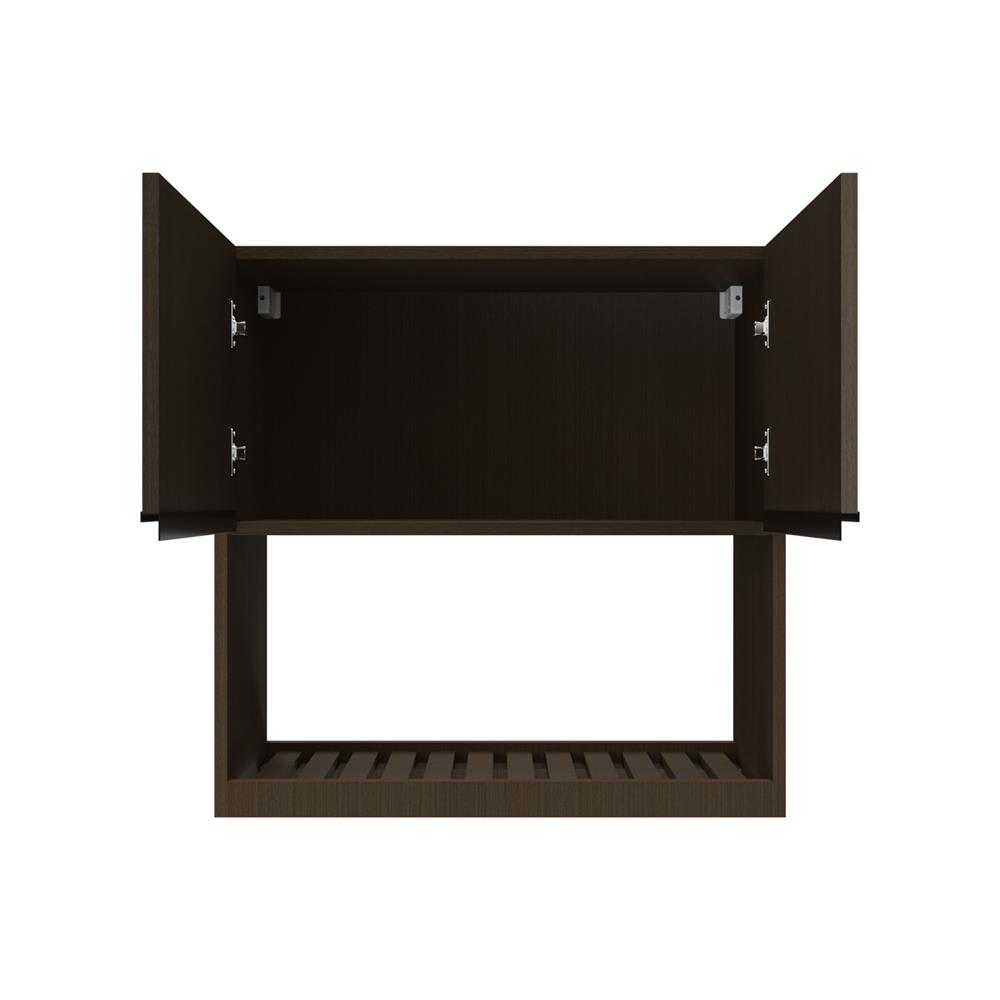 ตู้คว่ำจาน JUPITER SILKY BROWN 80x80 ซม.