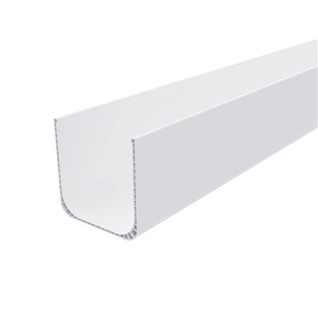 รางน้ำฝน VG COSMO XL 3 เมตร สีขาว_0