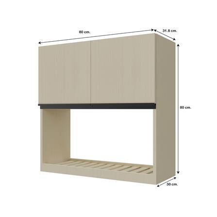 ตู้คว่ำจาน JUPITER SILKY MOON 80x80 ซม._4