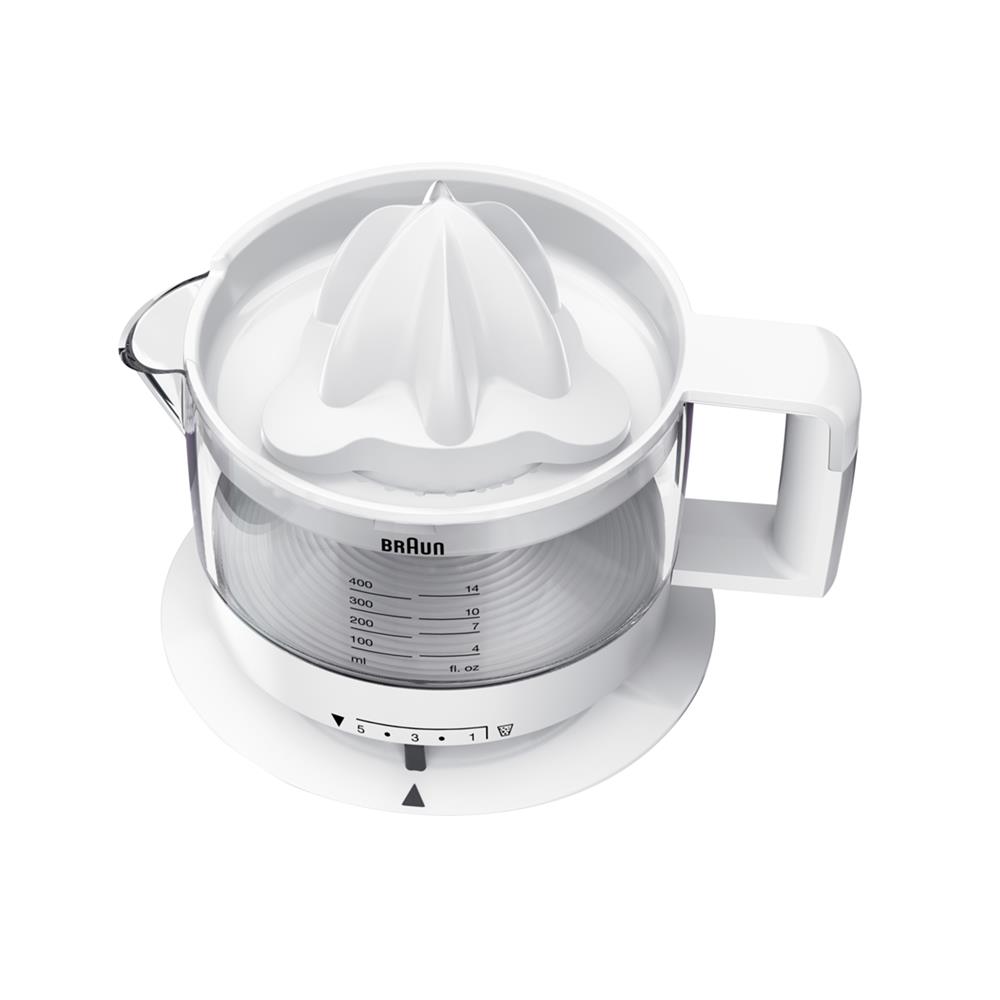 เครื่องคั้นน้ำส้ม BRAUN CJ3000WH สีขาว