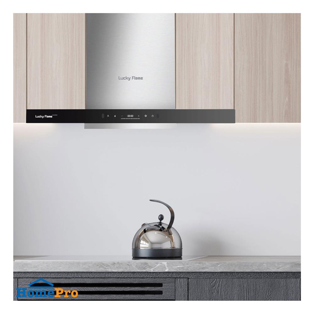 เครื่องดูดควันกระโจม LUCKY FLAME RG-911T(NS) 90 ซม.