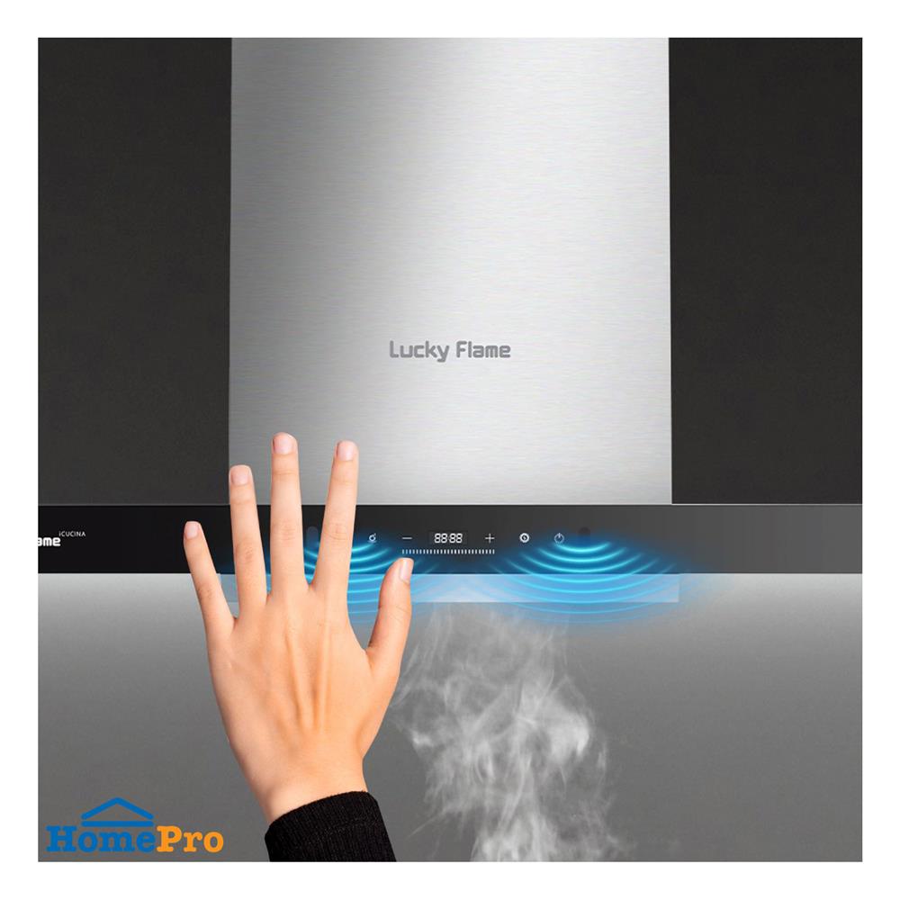 เครื่องดูดควันกระโจม LUCKY FLAME RG-911T(NS) 90 ซม.