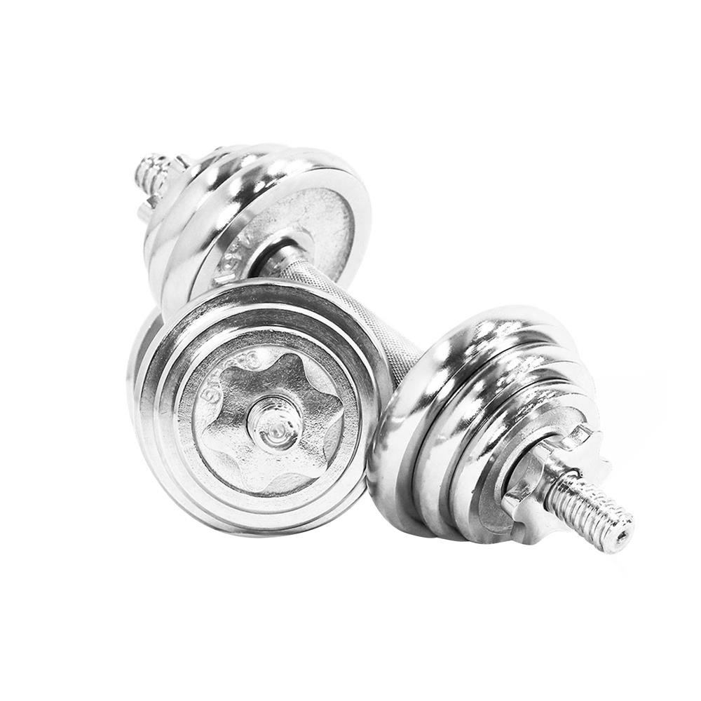 ชุดดัมเบล IRONTEC CHROME 15 กก.