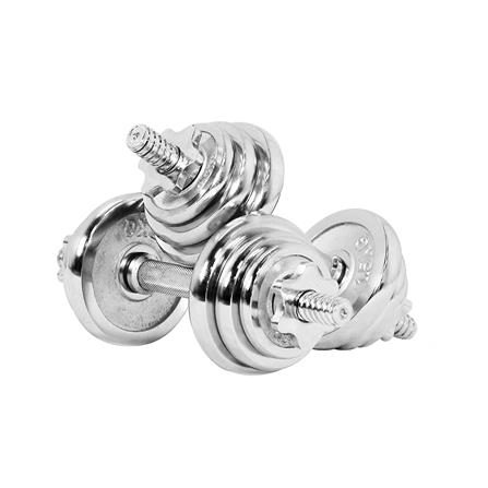 ชุดดัมเบล IRONTEC CHROME 15 กก._0