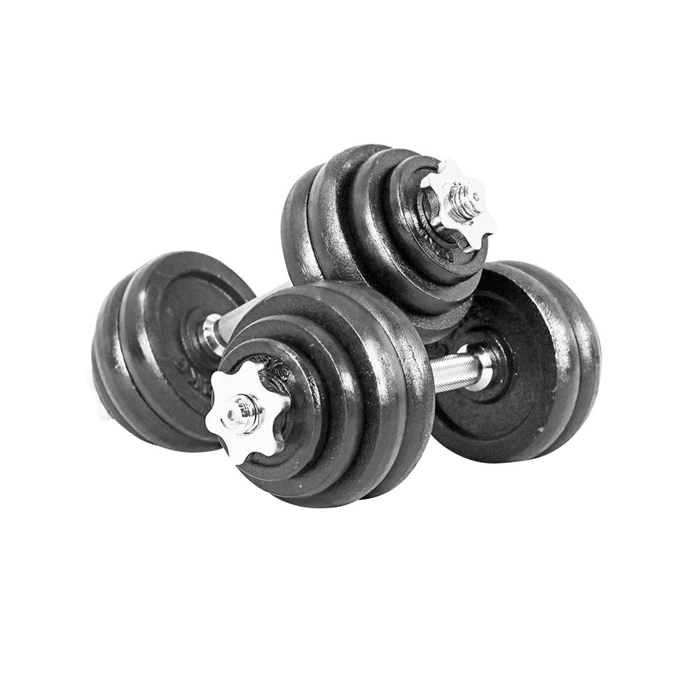 ชุดดัมเบล IRONTEC BLACK 30 กก.