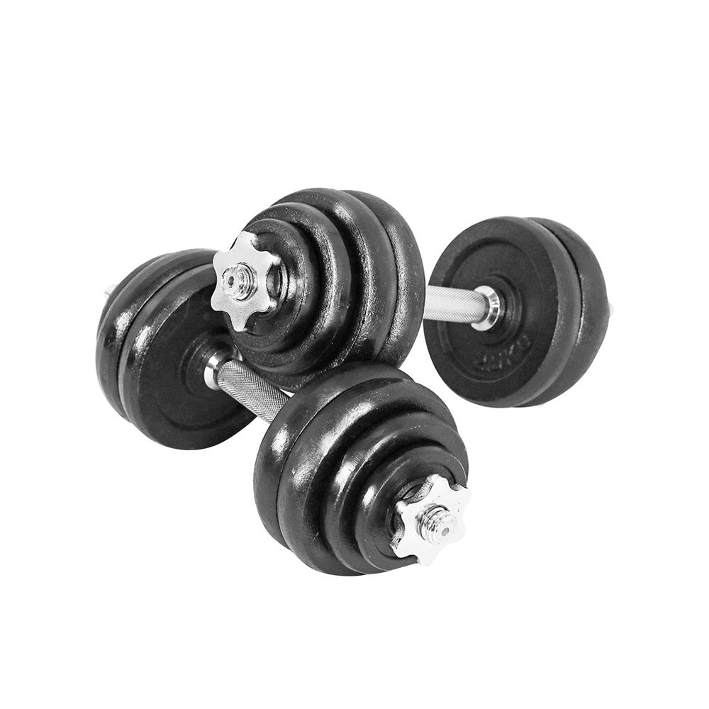 ชุดดัมเบล IRONTEC BLACK 30 กก.