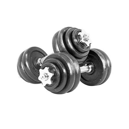 ชุดดัมเบล IRONTEC BLACK 30 กก._0