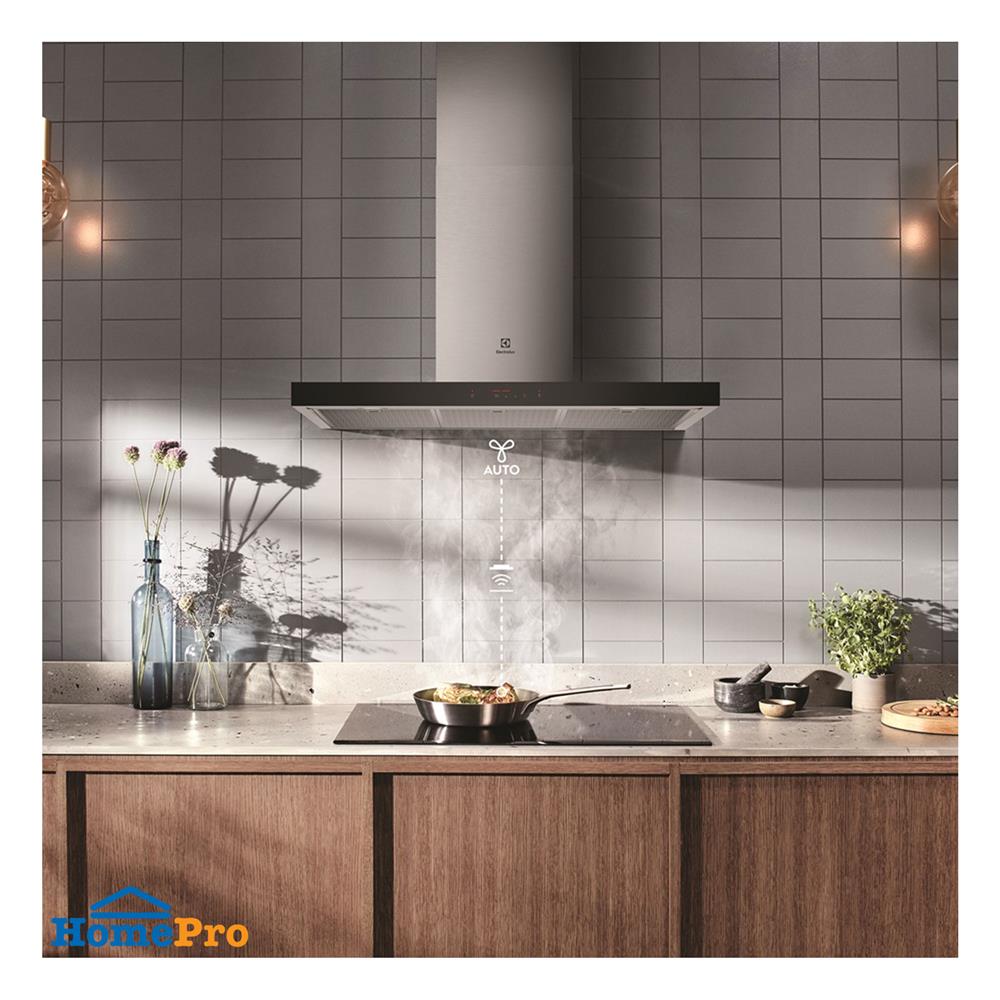 เครื่องดูดควันกระโจม ELECTROLUX ECT9744H 90 ซม.