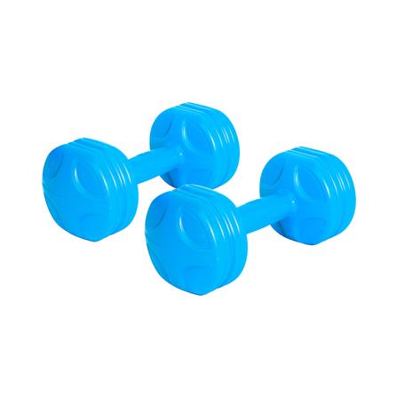 ดัมเบลหุ้ม PVC IRONTEC 3 กก. สีฟ้าอ่อน_0