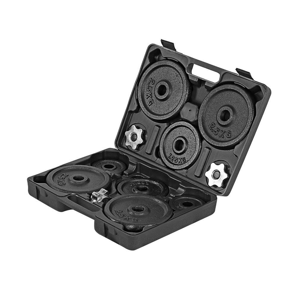 ชุดดัมเบล IRONTEC BLACK 20 กก.