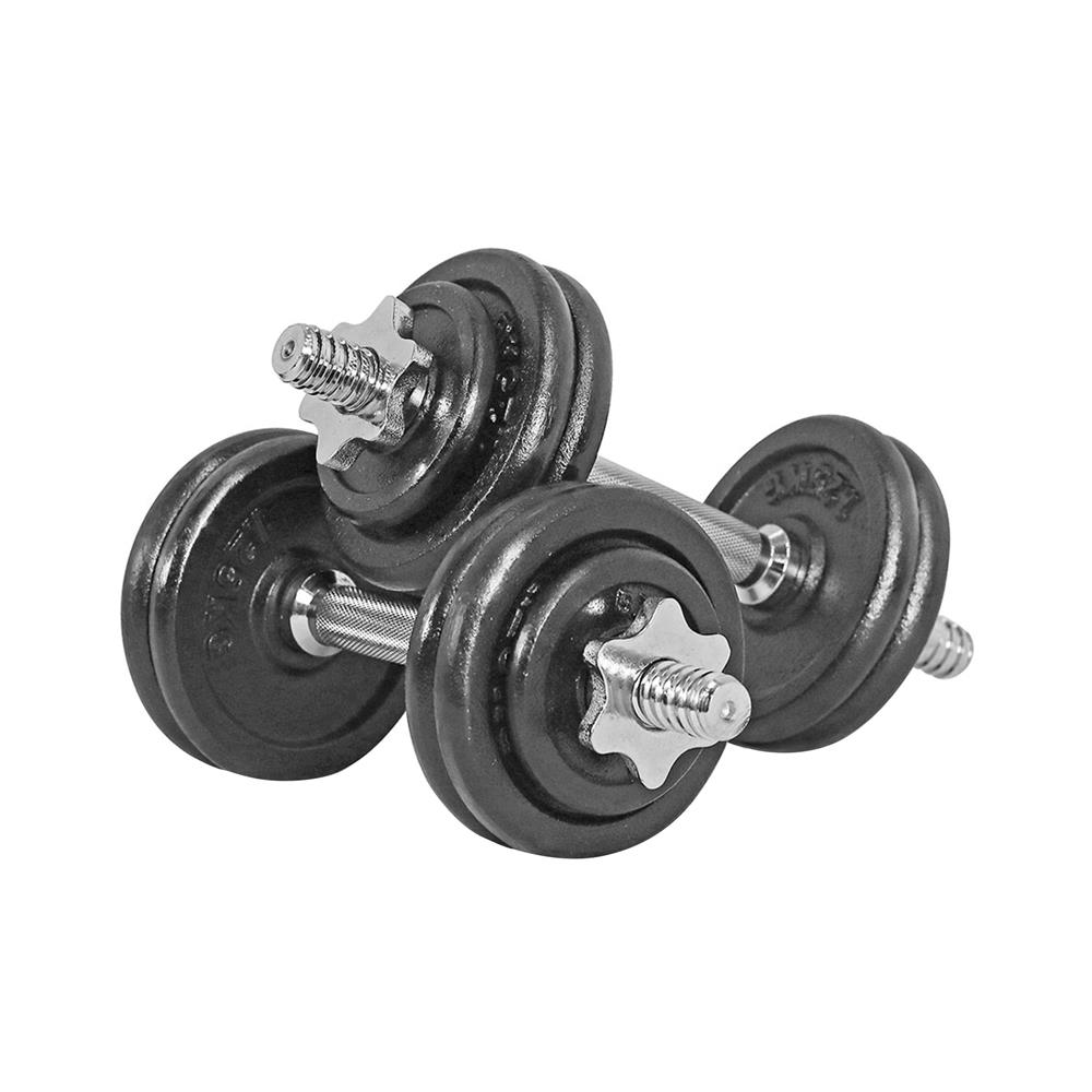 ชุดดัมเบล IRONTEC BLACK 15 กก.