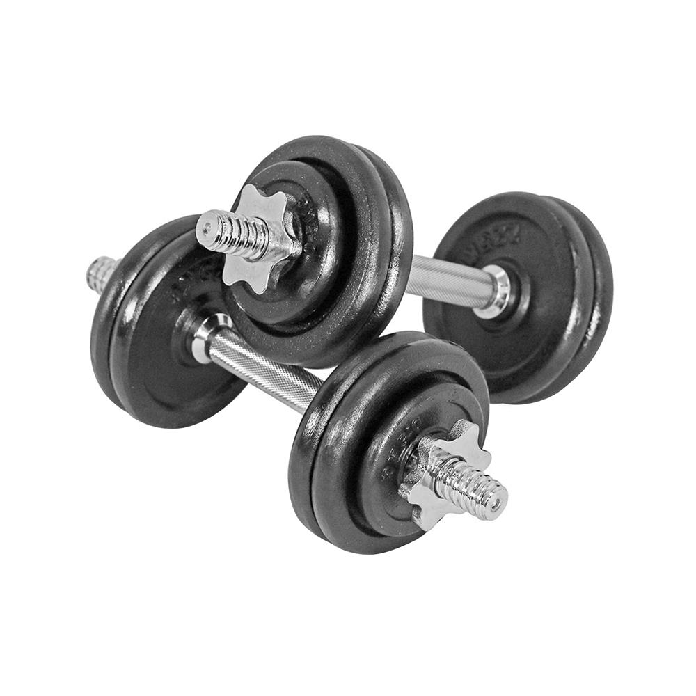 ชุดดัมเบล IRONTEC BLACK 15 กก.