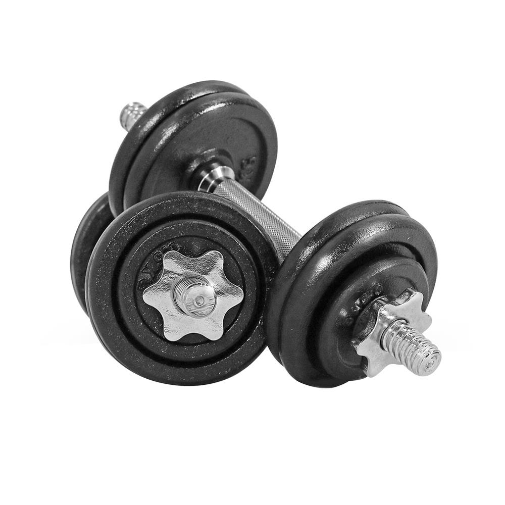 ชุดดัมเบล IRONTEC BLACK 15 กก.