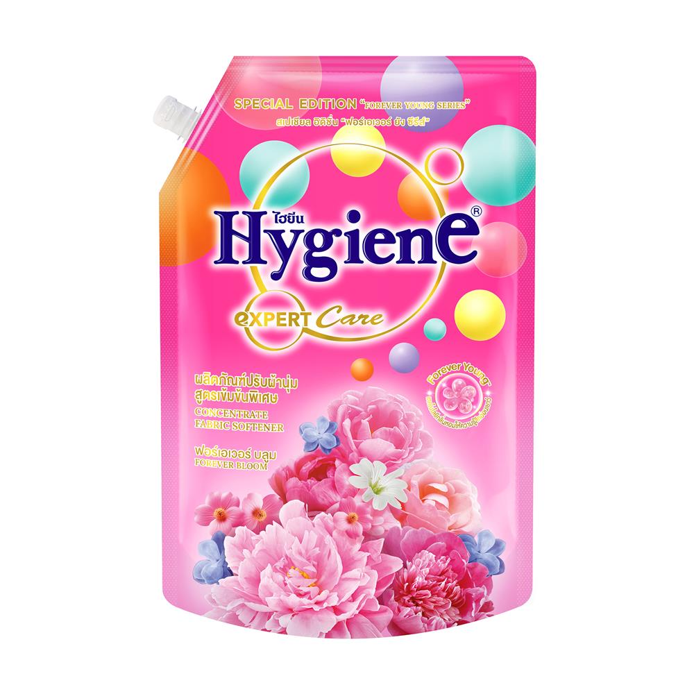 รีฟิลน้ำยาปรับผ้านุ่ม HYGIENE 1.1 ลิตร FOREVER BLOOM