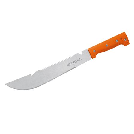 มีดเดินป่าแรมโบ้ ด้ามส้ม TRUPER 15890 12 นิ้ว_0