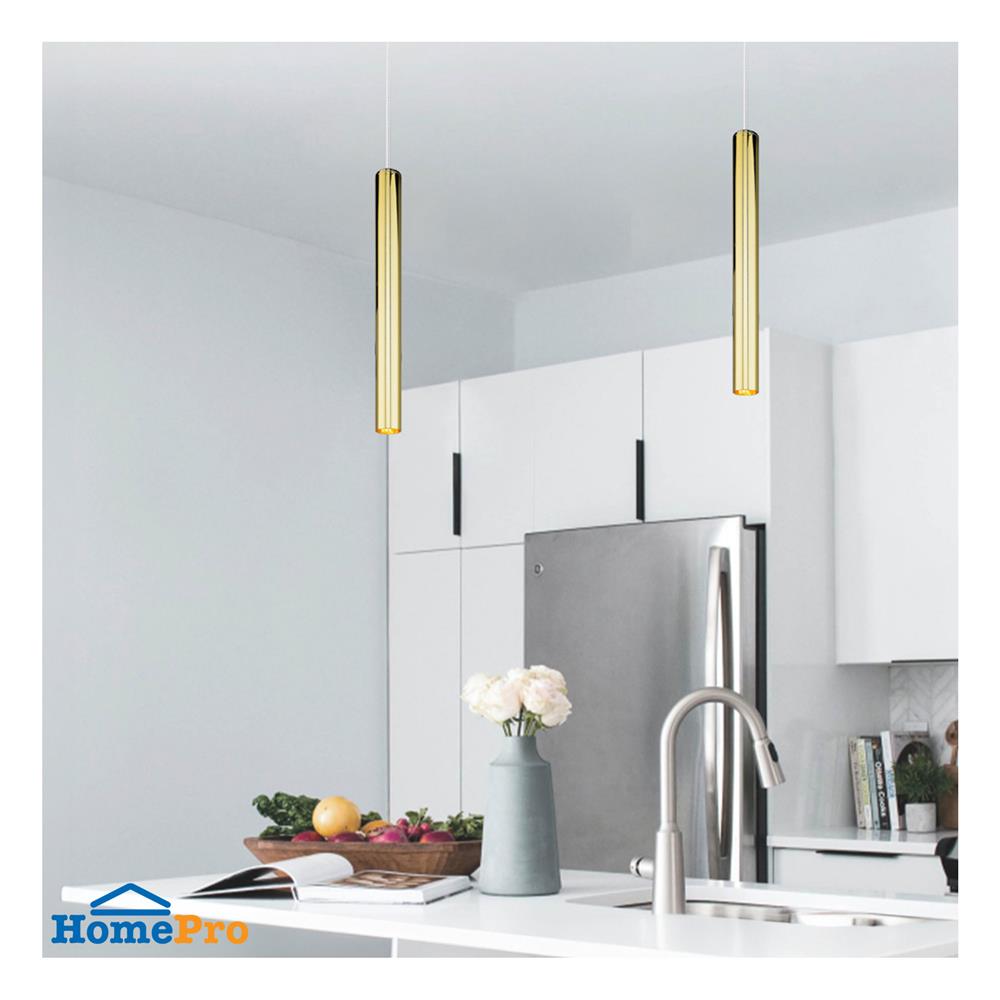 ไฟช่อ L&E 01-03080 สีทอง 1 หัว