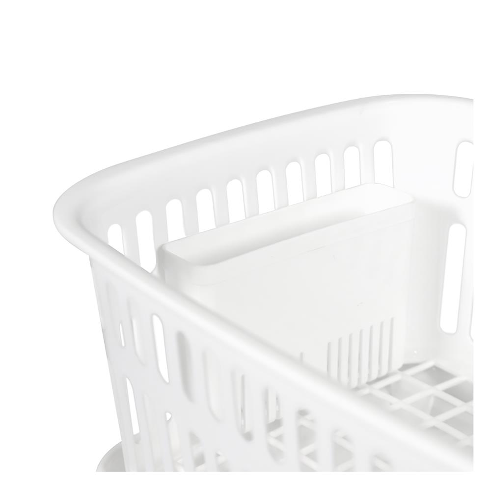 ที่คว่ำจานพลาสติกพร้อมถาดเก็บแก้ว KECH VALUE