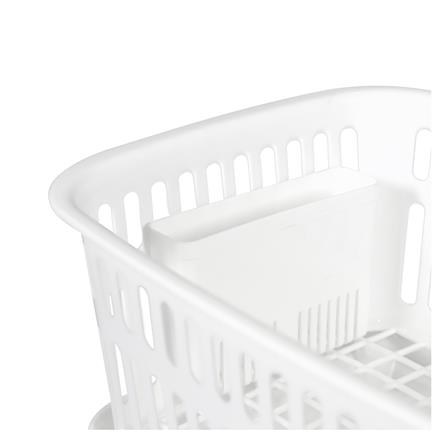 ที่คว่ำจานพลาสติกพร้อมถาดเก็บแก้ว KECH VALUE_3