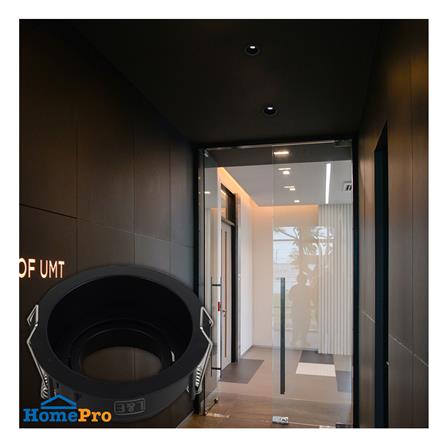 ดาวน์ไลท์ L&E HG 24-04604 3.3 นิ้ว สีดำ กลม_3