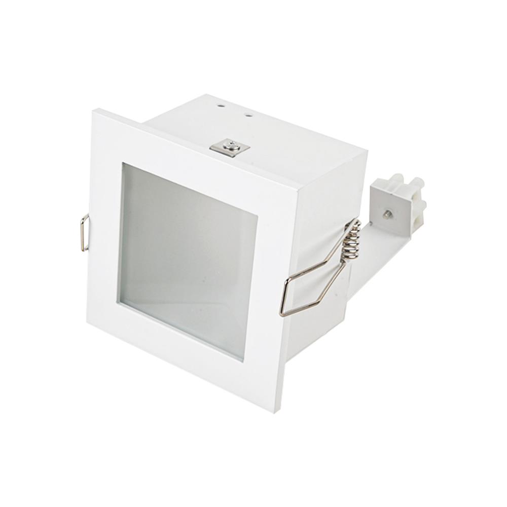 ดาวน์ไลท์ L&E 24-01032 3 นิ้ว สีขาว เหลี่ยม