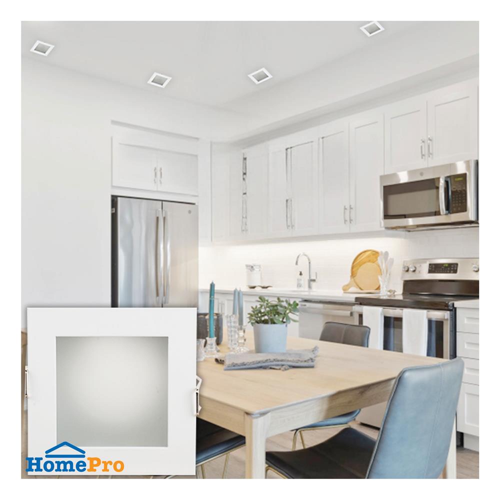 ดาวน์ไลท์ L&E 24-01032 3 นิ้ว สีขาว เหลี่ยม