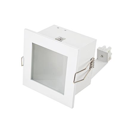 ดาวน์ไลท์ L&E 24-01032 3 นิ้ว สีขาว เหลี่ยม_1