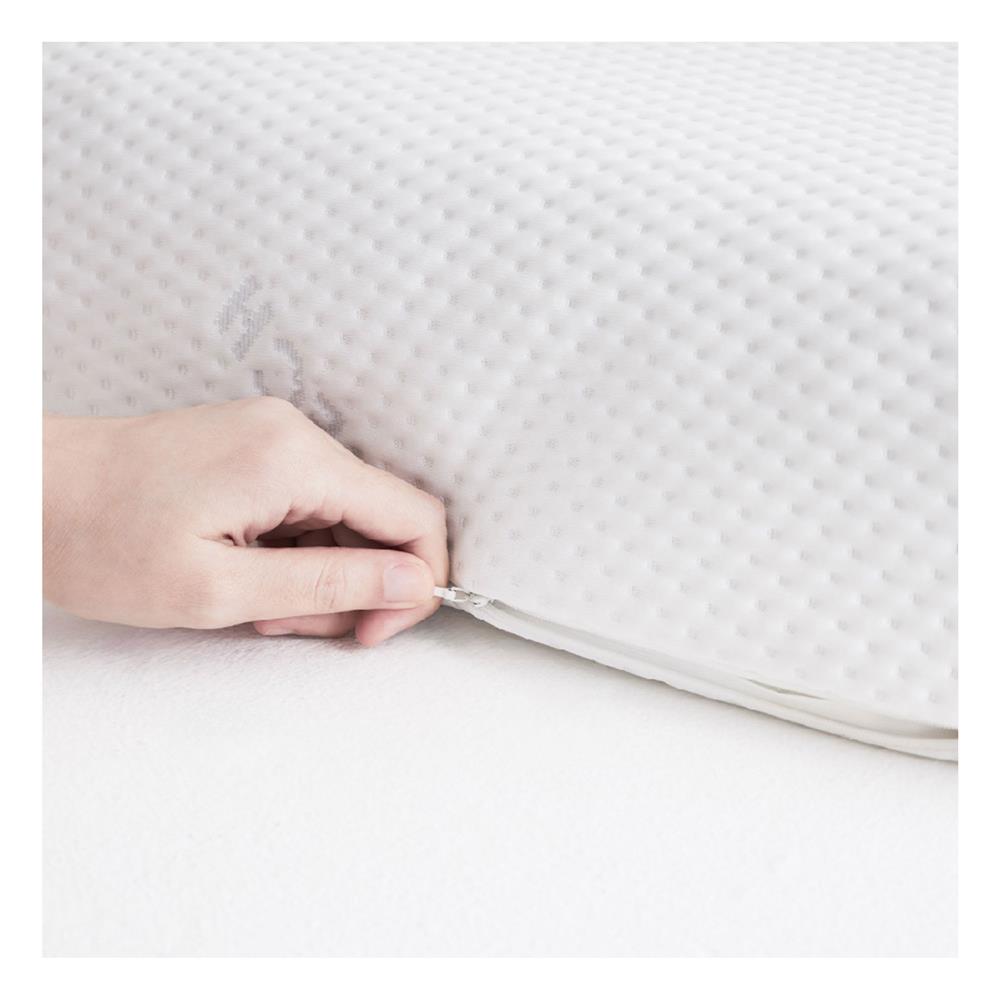 หมอนสุขภาพ ยางพารา LOTUS ICETECH 13.5x22 นิ้ว สีขาว