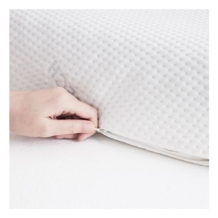 หมอนสุขภาพ ยางพารา LOTUS ICETECH 13.5x22 นิ้ว สีขาว_7