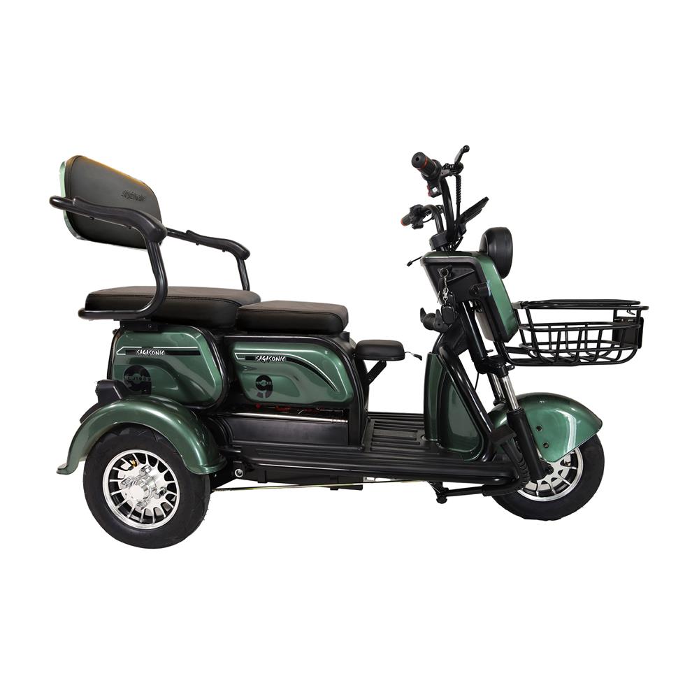 สกู๊ตเตอร์ไฟฟ้า 3 ล้อ SAGASONIC X6 สีเขียว
